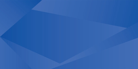 Obraz premium Abstract blue geometric background. smooth color gradation. dynamic and sport banner concept vector illustration modern