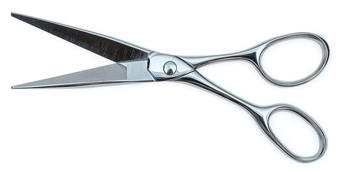 Fototapeta premium Paper scissors , isolated on white background