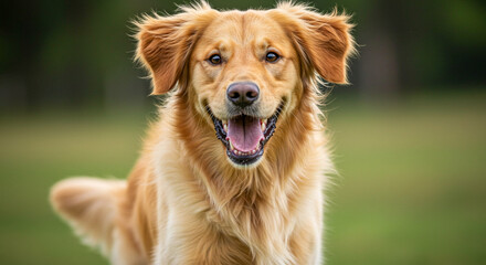 Obraz premium golden retriever dog