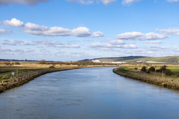 landscape with river  (Lewes) © ziyu