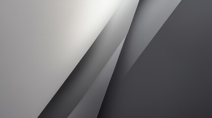 Abstract Grey Scale Layers Background with Dynamic Shadow and Light