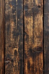 Rustic Dark Wood Plank Background