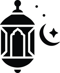 vector illustration of a lantern