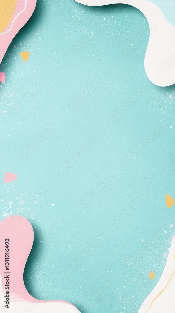 Poster abstract background with gentle pastel colors. perfect for designs needing subtle visual texture
