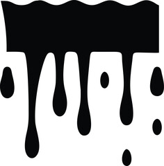 black and white paint splashes