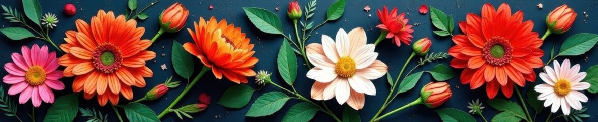 Intricate floral arrangement taking shape, artistic process, still life, tools, craft