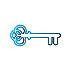 Key icon design template