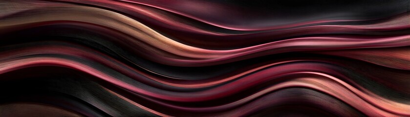 Abstract artwork depicting swirling lines and contrasting color gradients