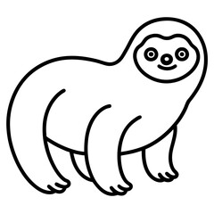 Simple Sloth Vector