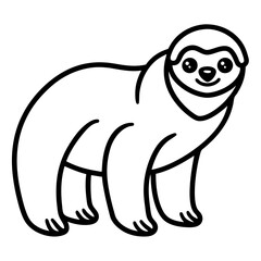 Simple Sloth Vector