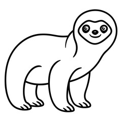 Simple Sloth Vector