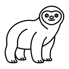 Simple Sloth Vector