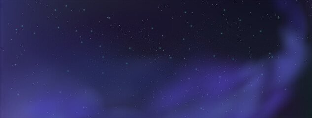 Obraz premium Starry night sky with astrological constellations. Space stars background.Space nebula and glittering stardust.