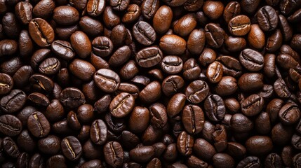 Fototapeta premium Creating a dark roasted coffee background for digital art virtual studio graphic design cozy atmosphere imaginative concept
