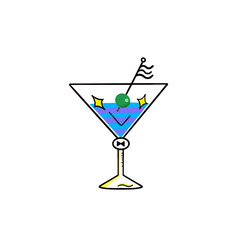 Martini blue