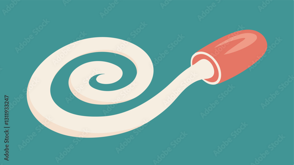 Poster texture realism a vector depiction of a finger swirling into a smooth creamlike primer highlighting 