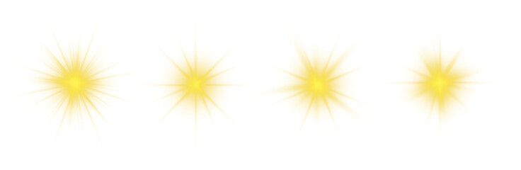 Sun ray glow abstract shine light effect starburst beam sunshine glowing isolated image. Lights flare, star flash light, white sun rays, png. Realistic sun rays. 