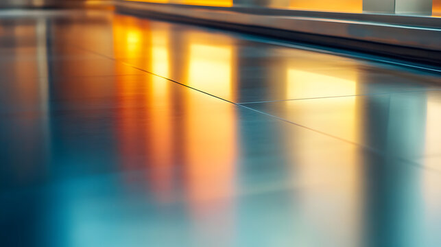surface with a gradient reflection, adding depth and sophistication 