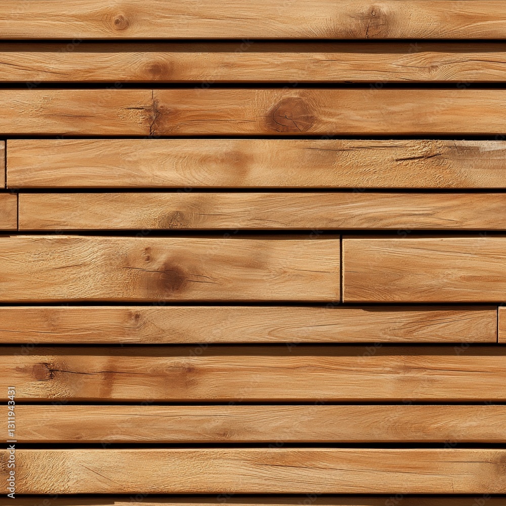 Poster seamless rustic wooden wall with complementary wooden floor creating a warm and inviting atmosphere 