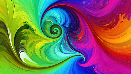 abstract colorful background with swirls