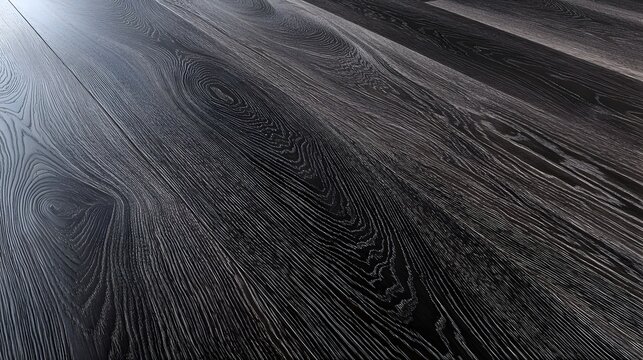 Dark wood grain planks running diagonally across the image