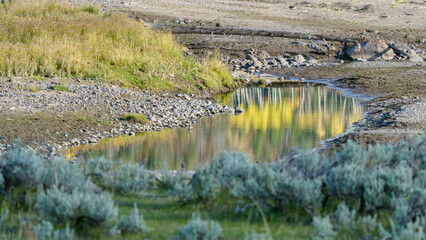 Reflet de la colline