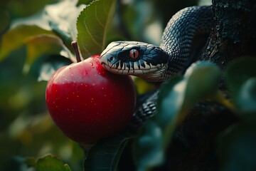 Serpent and Forbidden Fruit