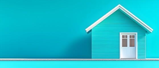 A house with a bubble on the roof