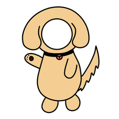 국제 강아지의 날 유치원 얼굴 합성(puppy day kindergarten facial synthesis)