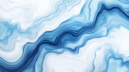 Fototapeta premium Blue Gradient Abstract Background with Smooth Texture
