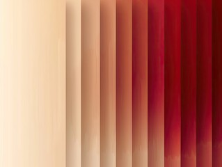 Obraz premium Harmonic chromatic gradient from light beige to rich deep maroon hues