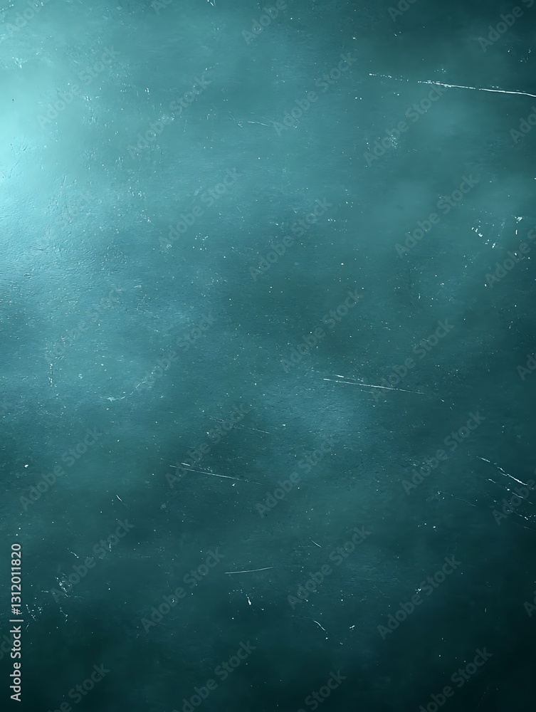 Poster abstract teal background with subtle textures and gradient lighting
