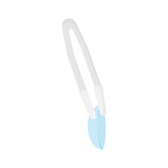 vector contact lens being clamped contact lens clamp tool