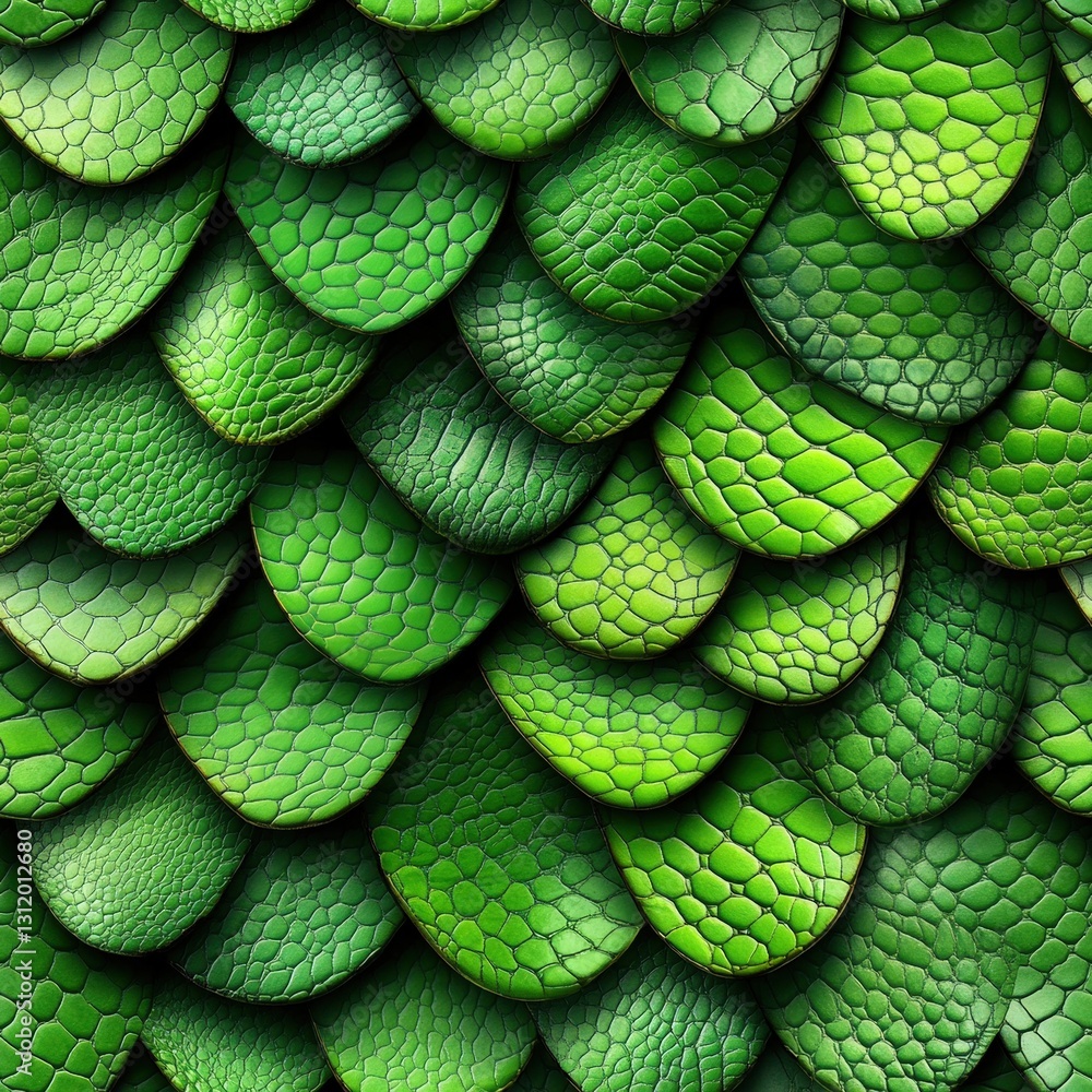 Poster seamless dense cluster of green leaves illuminated by sunlight creating a refreshing and lush natura