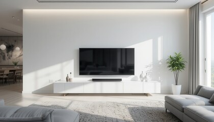 Modern minimalist living room design