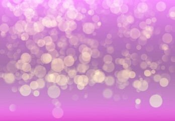 Abstract bokeh lights with light purple background, beautiful bokeh from water droplets 