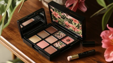 Eye shadow plate makeup cosmetics