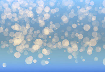 Abstract bokeh lights with light purple background, beautiful bokeh from water droplets 
