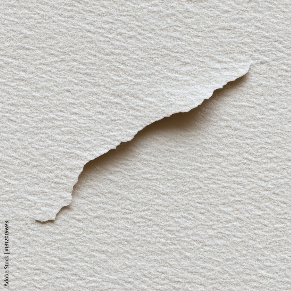 Poster seamless a single piece of paper with a distinctive hole in its center creating a unique visual elem