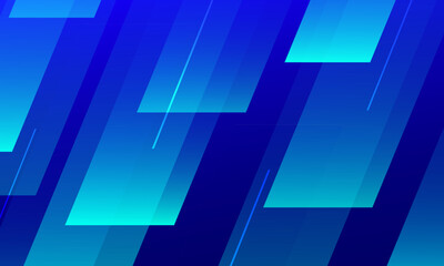 Fototapeta premium Abstract blue geometric shapes background. Eps10 vector