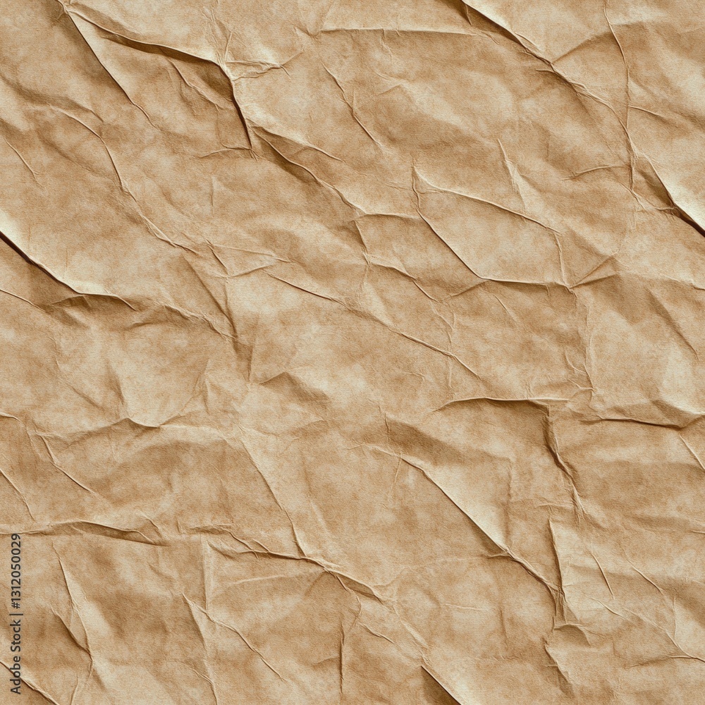 Aufkleber seamless a close-up view of a piece of paper set against a rich brown background emphasizing texture