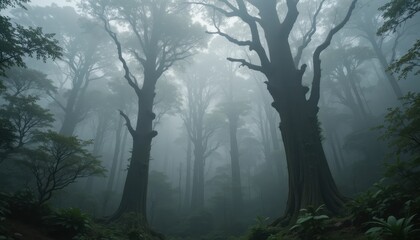 Enigmatic foggy woods a nature photography journey
