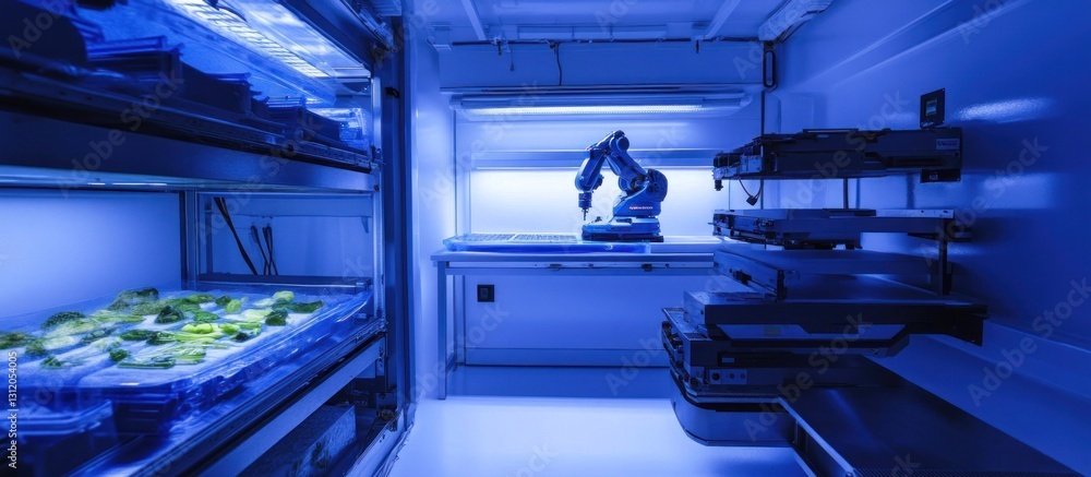 Poster Automated Vertical Farming: Revolutionizing Agriculture with Robotics