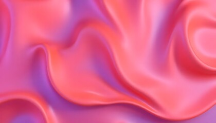 Fototapeta premium Abstract Wavy Shapes Blue Background 3D Rendering