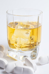 Danger of Mixing Alcohol and Pills