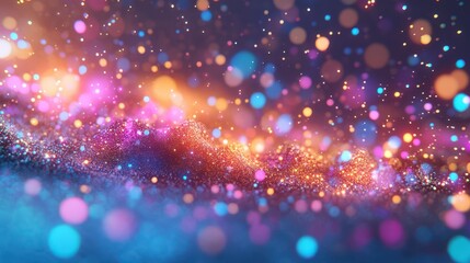 Nebula of colors: A mesmerizing cosmic display of vibrant colors, capturing the swirling beauty of a distant galaxy.