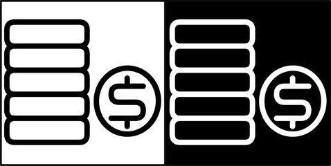 vector illustration of a set of web icons