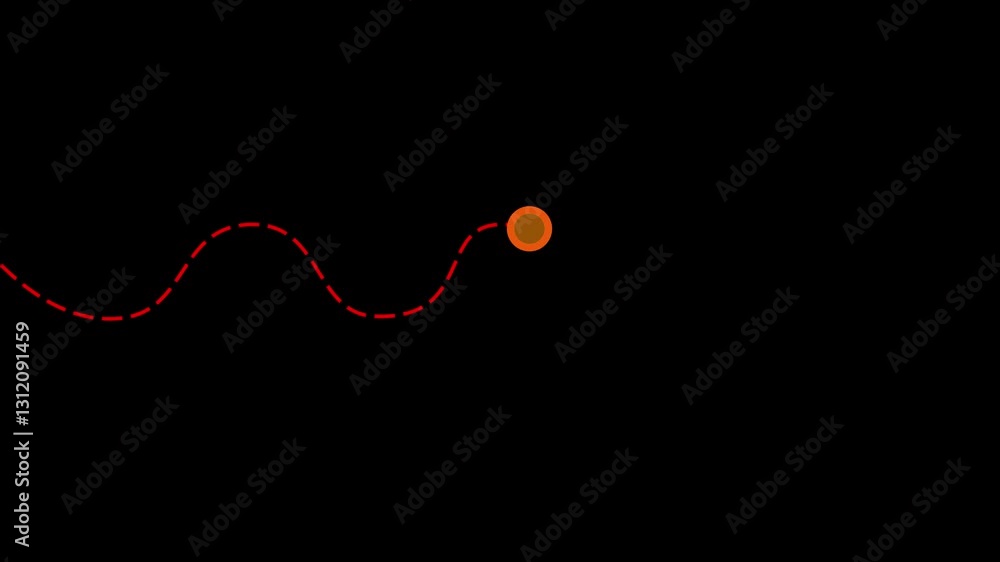 Poster animated location markers with green checkmarks. continuous one line drawing of path with map locati