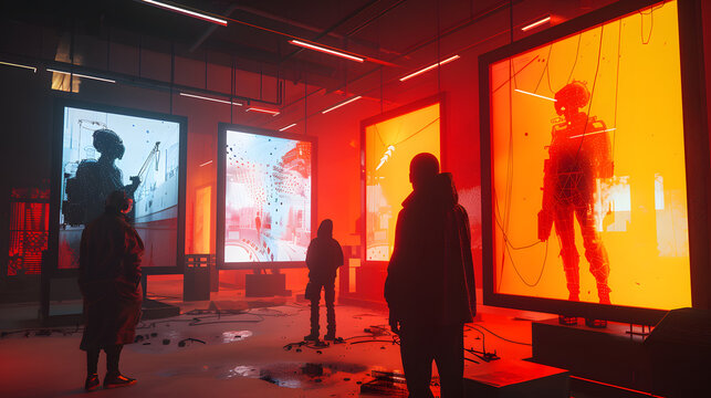Cyberpunk Art Exhibition