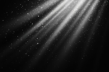 Premium black background material, dim light shines down from below, delicate black background material